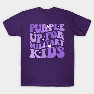 Purple Up For Military Kids T-Shirt